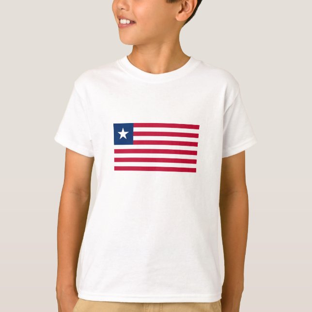 Liberia Flag T-Shirt (Front)
