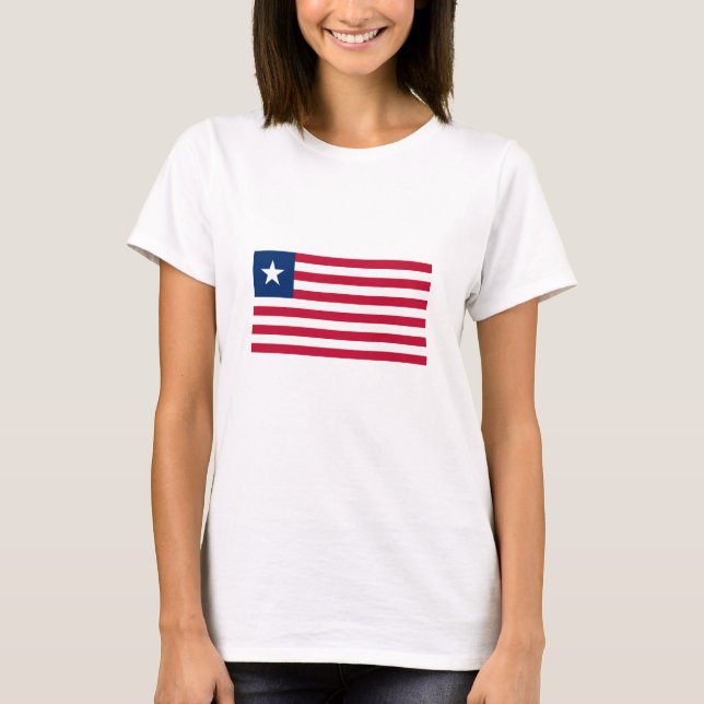 Liberia Flag T-Shirt (Front)