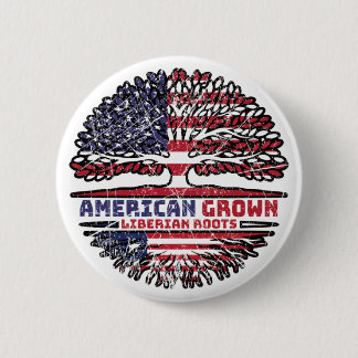 Liberia Liberian US American USA United States Button