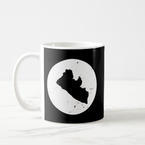 Liberia Map Proud Liberian Coffee Mug