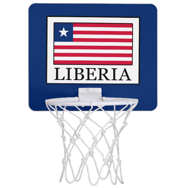 Liberia Mini Basketball Hoop (Front)