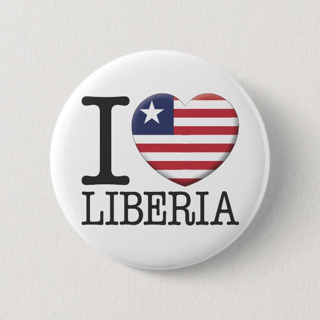 Liberia Pinback Button (Front)