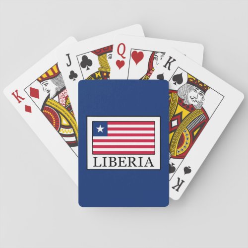 Liberia Poker Cards