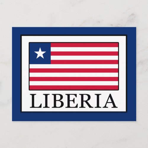 Liberia Postcard