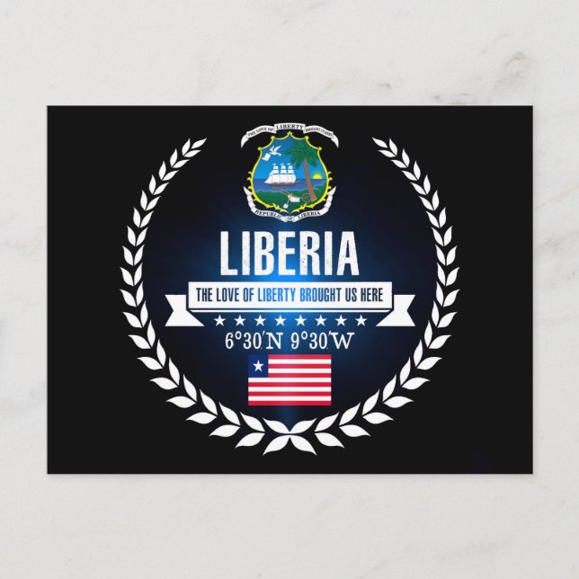 Liberia Postcard (Front)