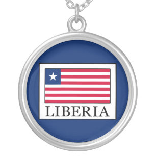 Liberia Silver Plated Necklace