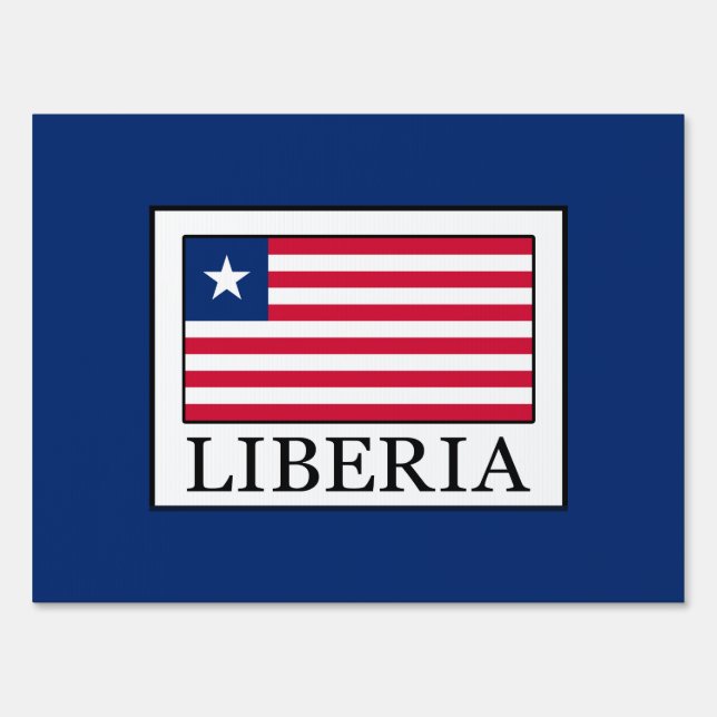 Liberia Yard Sign (Front)