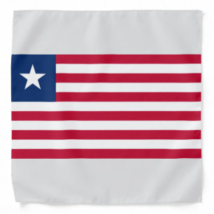 Liberian Flag (Liberia) Bandana