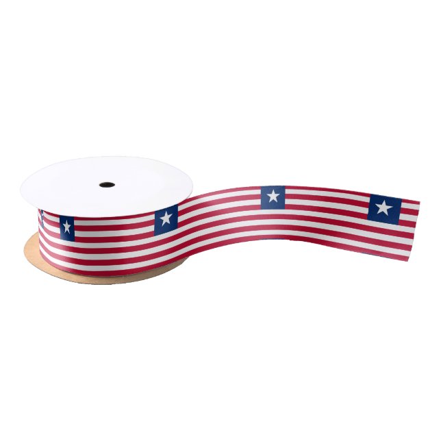 Liberian flag ribbon (Spool)
