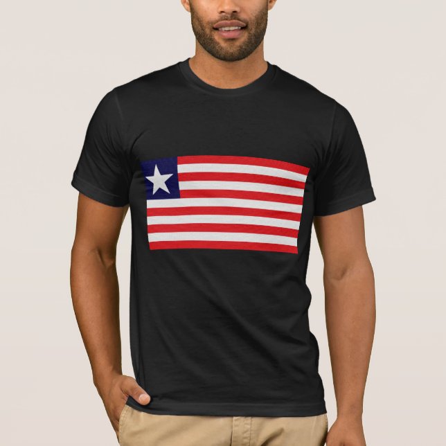 Liberia's Flag T-Shirt (Front)