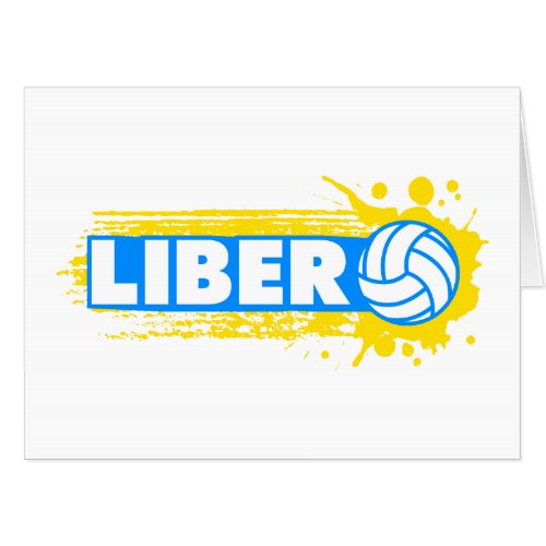 Libero Volleyball Card