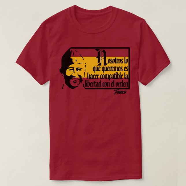 LIBERTAD Y ORDEN T-Shirt (Design Front)