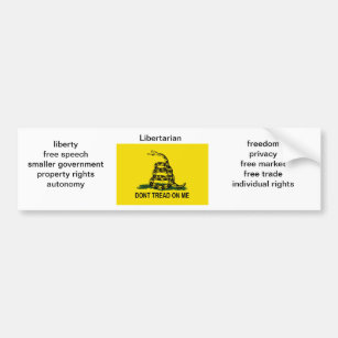 Libertarian Bumper Sticker