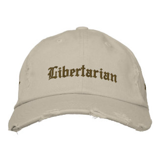 Libertarian Embroidered Baseball Cap