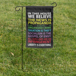 Libertarian Garden Flag