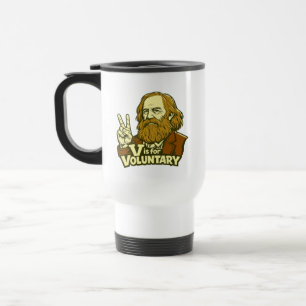 Libertarian Humor, Freedom Saying, Minimalist Mug