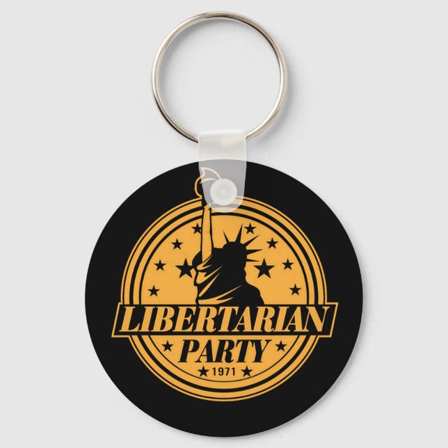 Libertarian Party 1971 Keychain (Front)