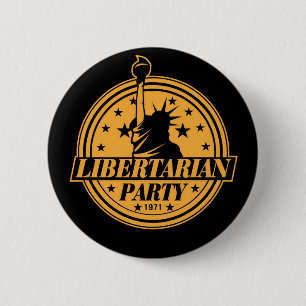 Libertarian Party 1971 Pinback Button