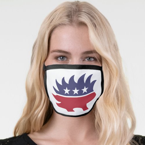 Libertarian Party Election Symbol Face Mask