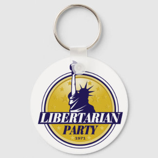 Libertarian Party Logo Keychain