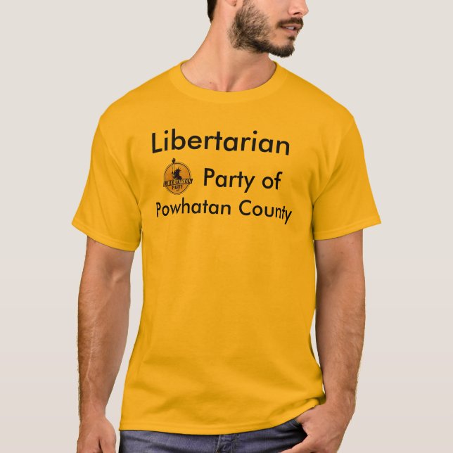 Libertarian Party of Powhatan County Tees (Front)
