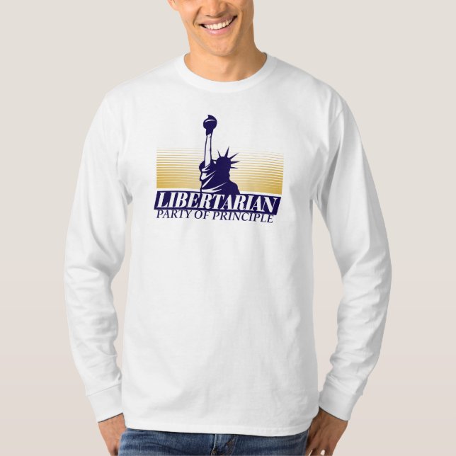 Libertarian Party of PrincipleT-shirt T-Shirt (Front)