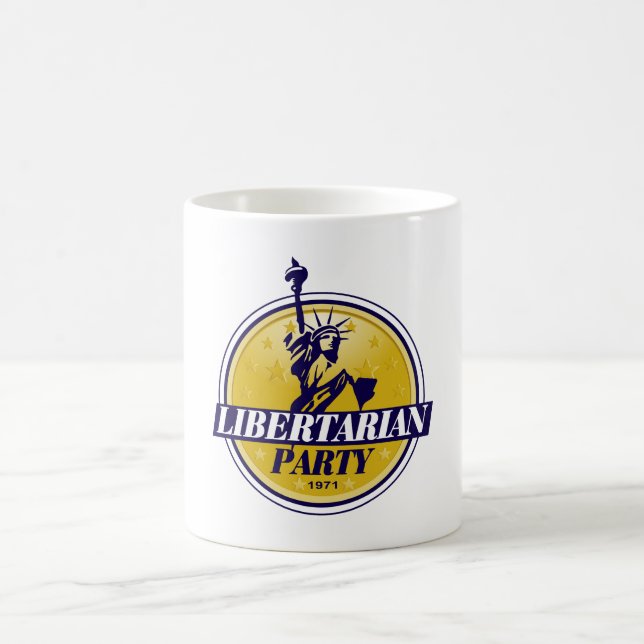 Libertarian Political Party Logo Coffee Mug (Center)