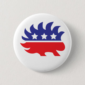 libertarian porcupine button