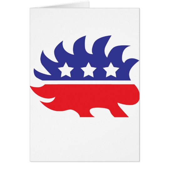 libertarian porcupine card