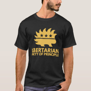 Libertarian Porcupine Party of Principle Freedom T-Shirt