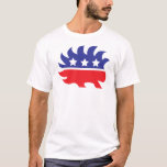 Libertarian Porcupine T-shirt at Zazzle