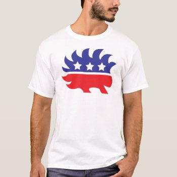 Libertarian Porcupine T-shirt by libertarianporcupine at Zazzle