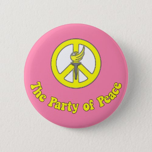 Libertarians The Party of Peace Button