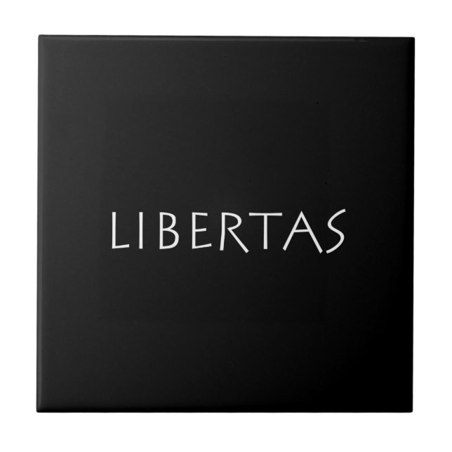 Libertas Ceramic Tile (Front)