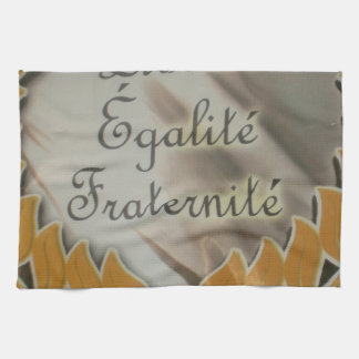 Liberté, Égalité, Fraternité Kitchen Towel