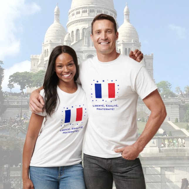 Liberté, Egalité, Fraternité! T-Shirt (Creator Uploaded)