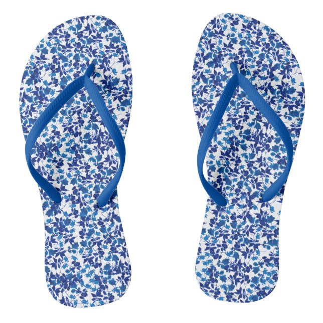 Liberty 2 blue flip flops (Footbed)