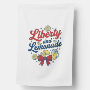 Liberty and Lemonade Patriotic Lemon Vector Shirt_ House Flag