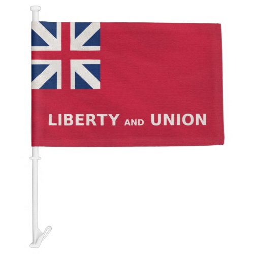 Liberty and Union USA Car Flag