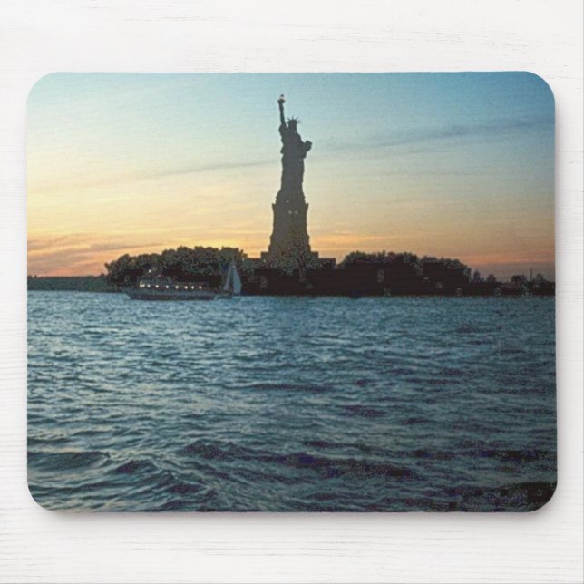Liberty at Sunset Mousepad (Front)