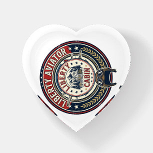 Liberty Aviator Patriotic Patriotic Aviation Vinta Paperweight