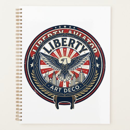 Liberty Aviator Patriotic Patriotic Aviation Vinta Planner