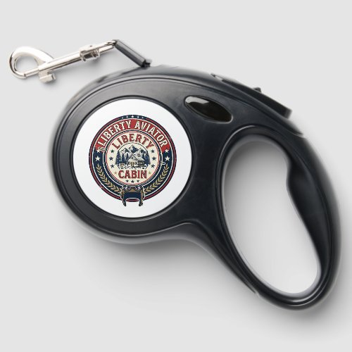 Liberty Aviator Patriotic Patriotic Aviation Vinta Retractable Pet Leash