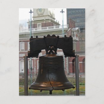 Liberty Bell 001 Postcard by teknogeek at Zazzle