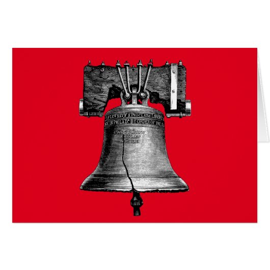Liberty Bell, 19Th Century Cards (Front Horizontal)