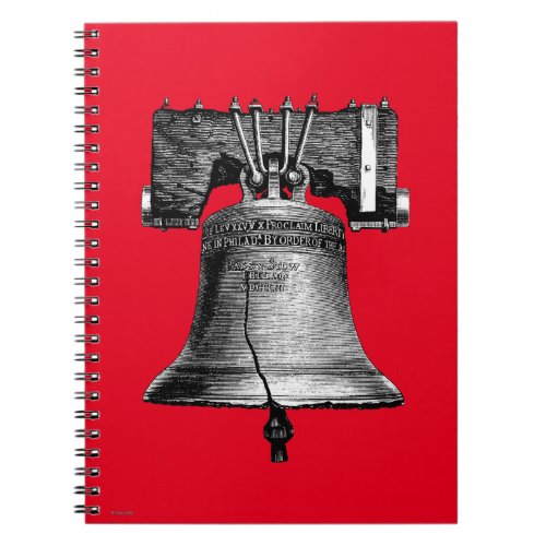 Liberty Bell 19Th Century Notebook