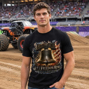 Liberty Bell America 250 Years Freedom T-Shirt