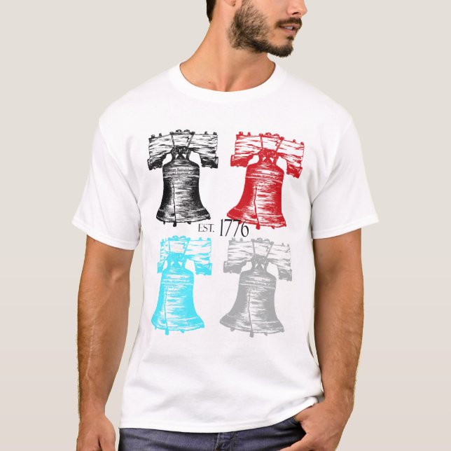 Liberty Bell Collage T-Shirt (Front)