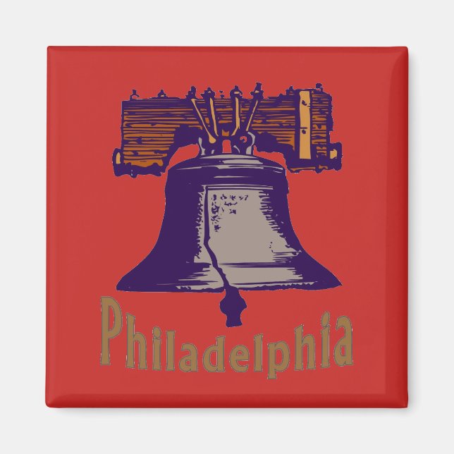 Liberty Bell in Philadelphia Magnet (Front)