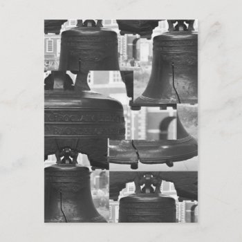 Liberty Bell Montage Postcard by Captain_Panama at Zazzle